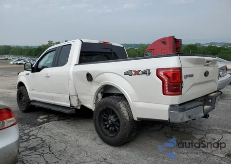 2015 Ford F150 Super Cab из США, поврежденный, VIN 1FTEX1EP4FFB20726